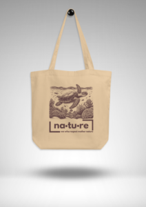 Keep the Sea Plastic Free - Eco Tote Bag - 100% Organic Cotton 3/1 Twill - Image 5