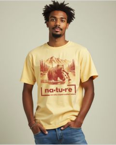 Stay Wild T-Shirt - Bold Bear for Nature Lovers - Image 5