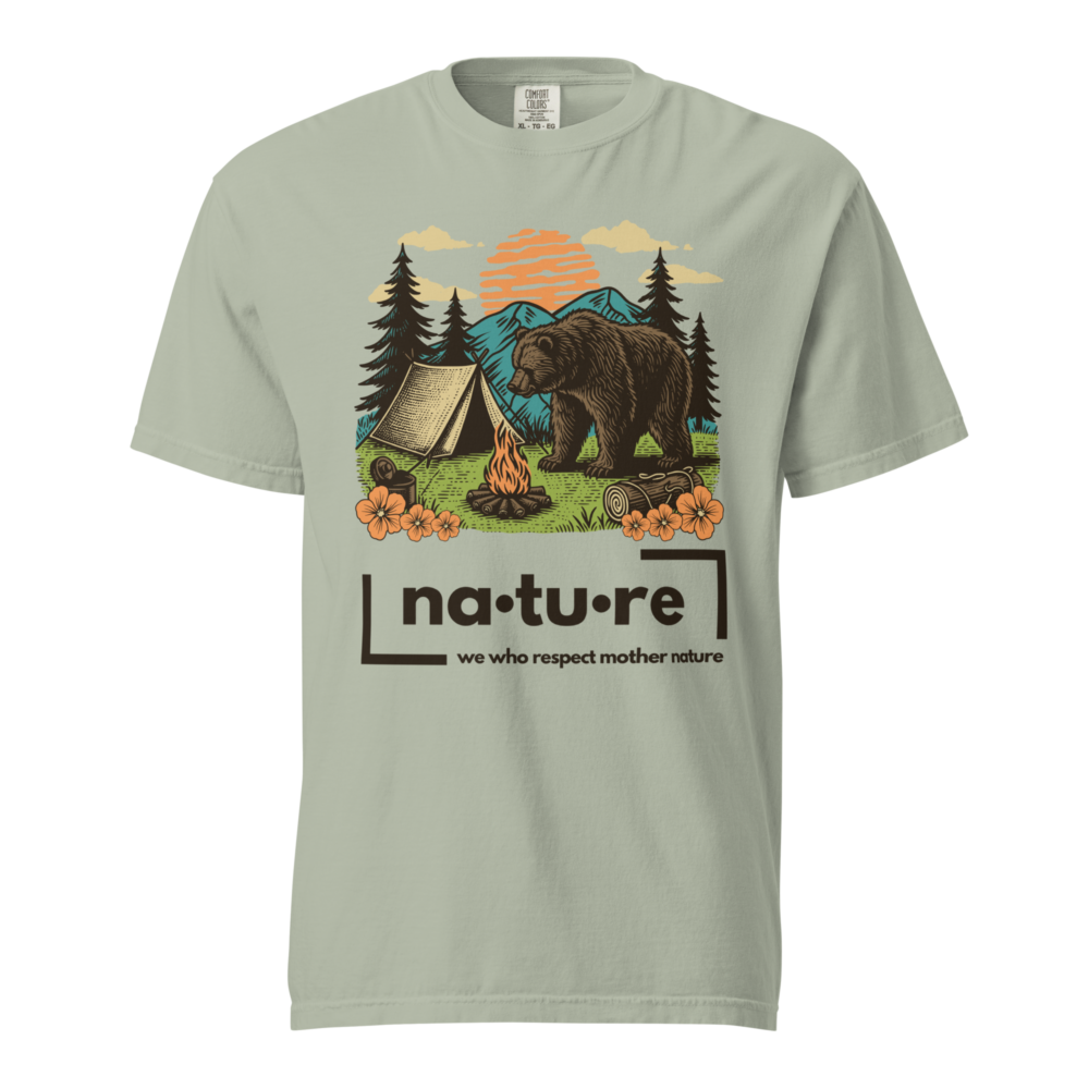 Camp Bear T-shirt - Wear Your Love for Nature