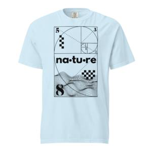 Fibonacci Sequence T-Shirt – Sacred Geometry - Image 2