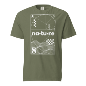 Fibonacci Sequence T-Shirt – Sacred Geometry - Image 10