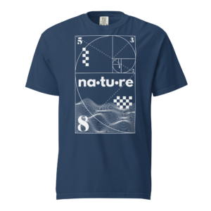 Fibonacci Sequence T-Shirt – Sacred Geometry - Image 8