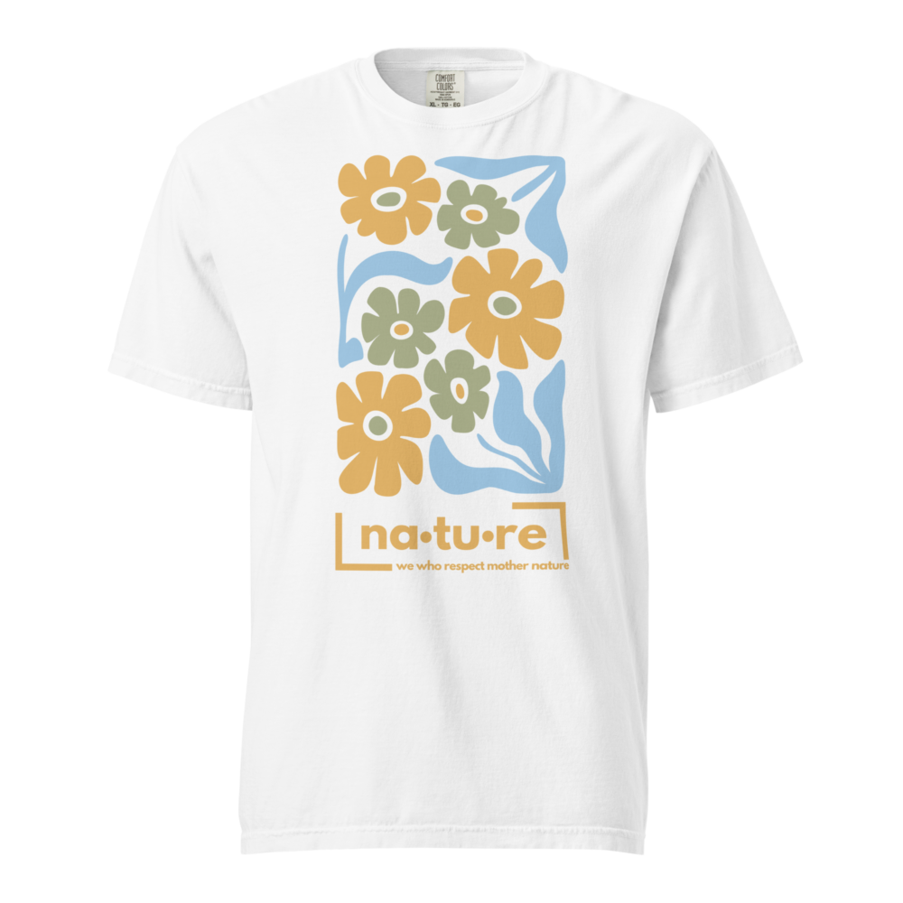 Boho Flower T-shirt - Golden Touch of Nature