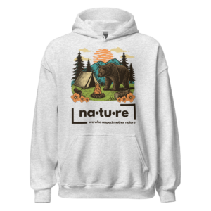 Camp Bear Hoodie – Cozy, Eco-Friendly Comfort - Image 3