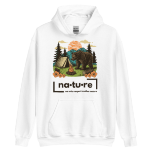 Camp Bear Hoodie – Cozy, Eco-Friendly Comfort - Image 2