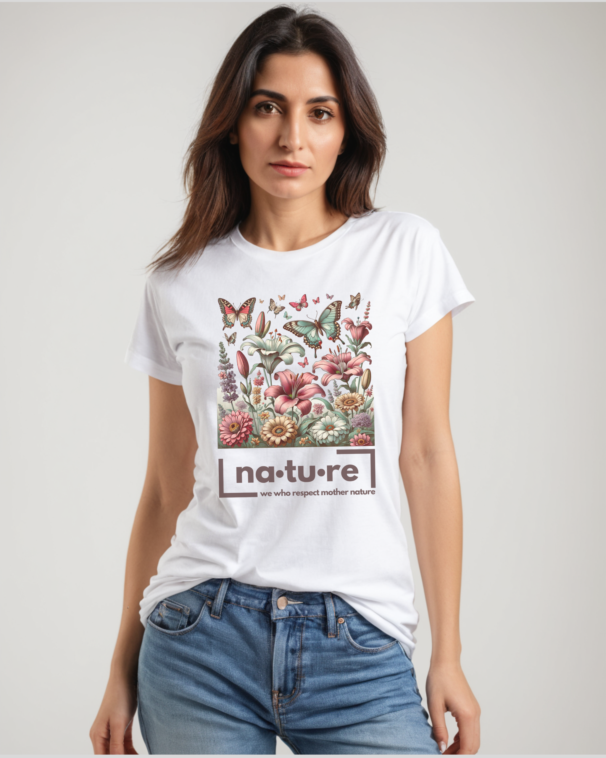 Butterfly Garden T-shirt | Nature Wear Brand - Image 5