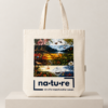 Four Seasons double-sided organic cotton tote bag, natural canvas — Nature Wear Brand