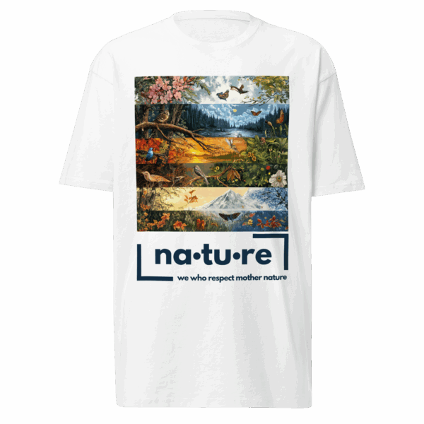The Seasons Nature T-Shirt – Premium Heavyweight Cotton - Exclusive