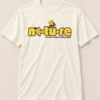 Safari graphic tee, natural, front view — Nature Wear Brand