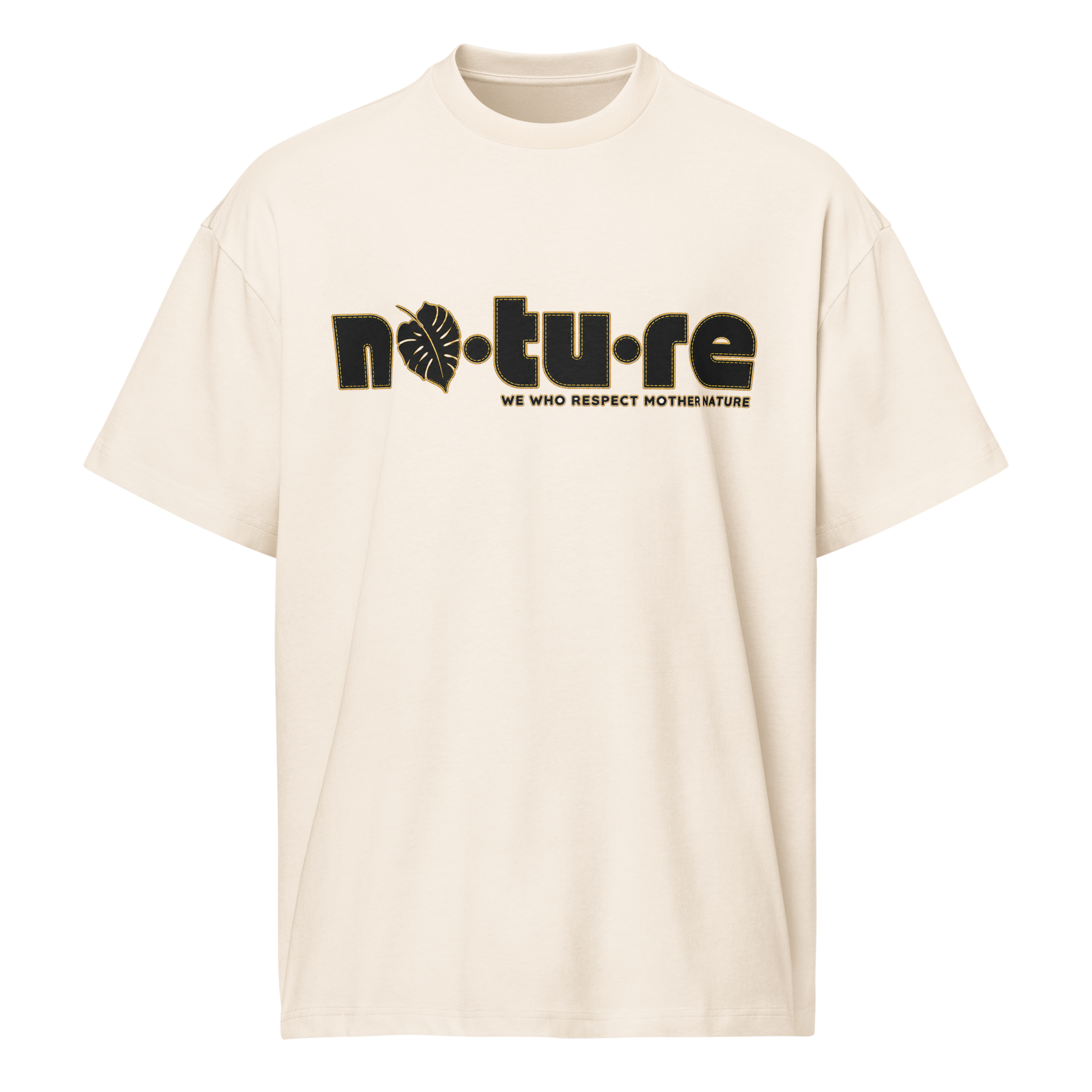 Street Fox – Nature Dept. Premium Heavyweight T-Shirt | Limited Edition - Large Front Slogan - Image 2
