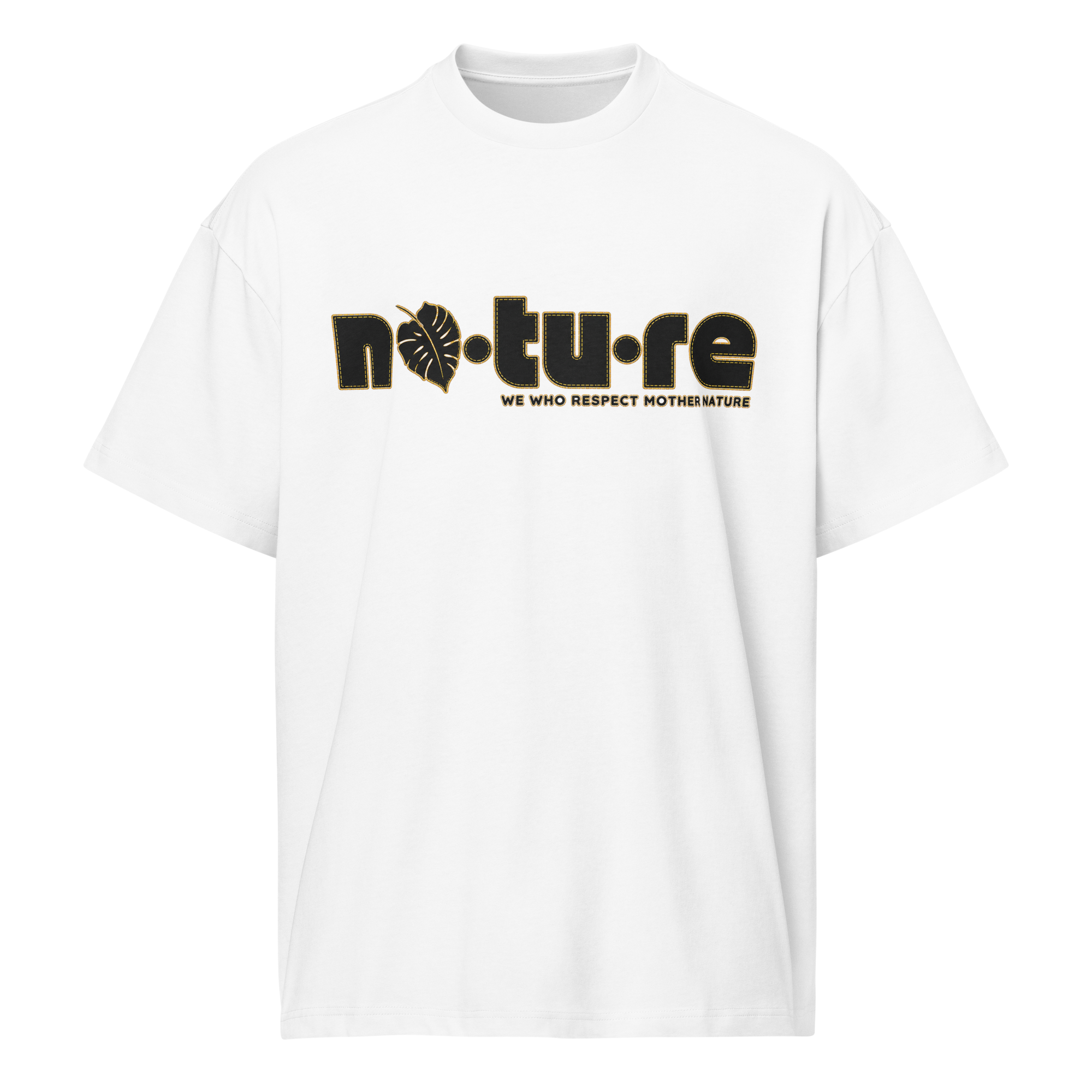 Street Fox – Nature Dept. Premium Heavyweight T-Shirt | Limited Edition - Large Front Slogan - Image 4