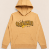 Graffiti Nature Bubble Letter Hoodie, camel, front - Nature Wear Brand
